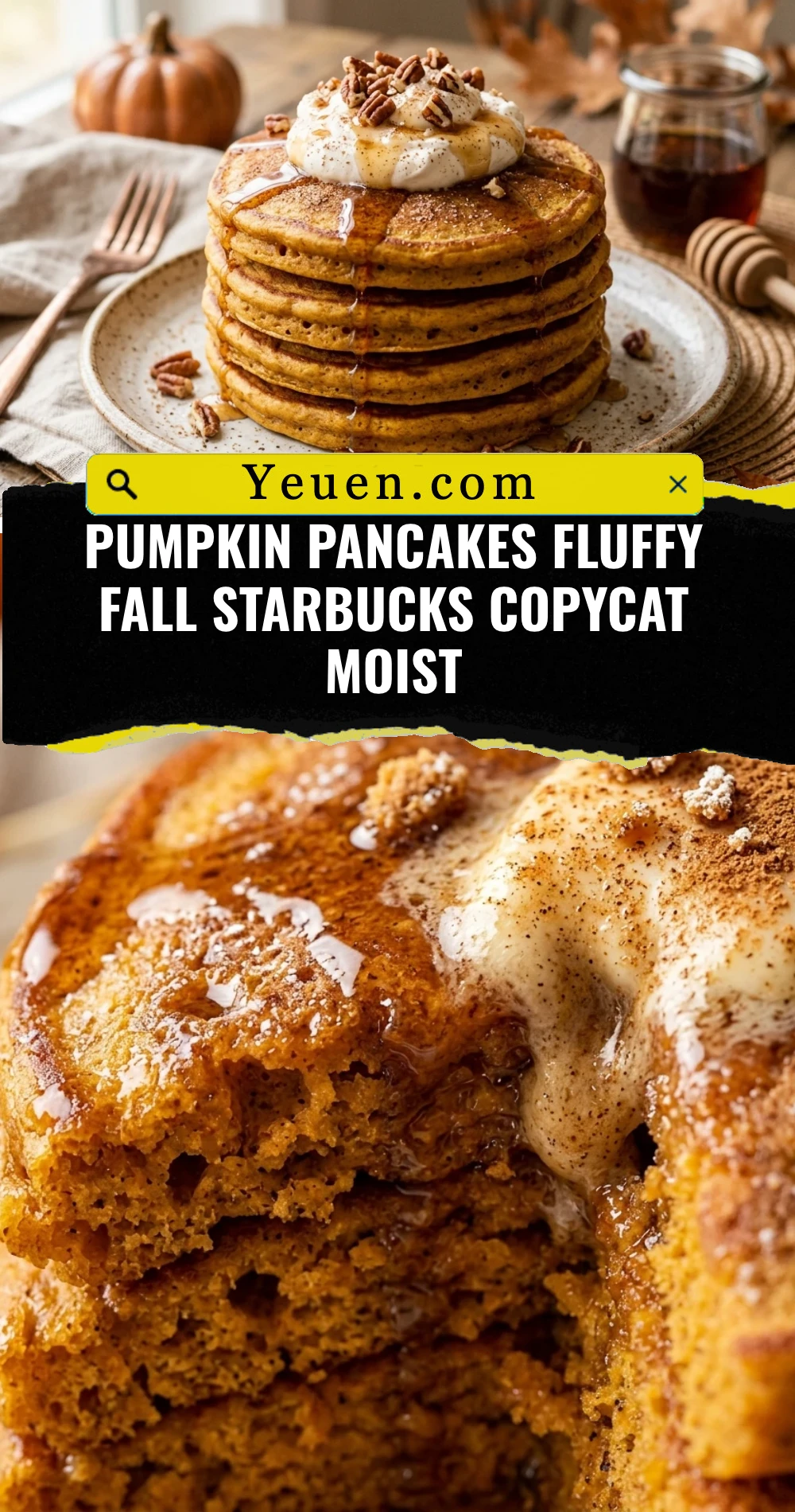 Pumpkin Pancakes Fluffy Fall Starbucks Copycat Moist