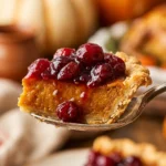 Pumpkin Pie And Cranberry Sauce Thanksgiving Combo