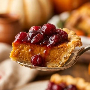 Pumpkin Pie And Cranberry Sauce Thanksgiving Combo