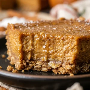 Pumpkin Pie Bars Easy No Rolling Crust Fall