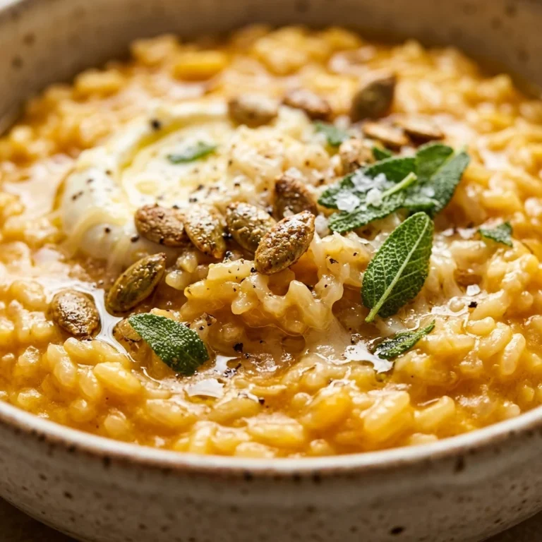 Pumpkin Risotto Creamy One-Pot Fall Dinner
