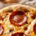 Pumpkin Shaped Pepperoni Pizza For Picky Eaters