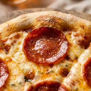 Pumpkin Shaped Pepperoni Pizza For Picky Eaters