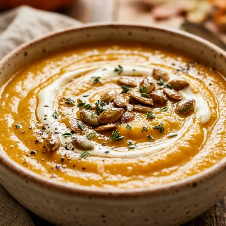 Pumpkin Soup Creamy One-Pot Thanksgiving Starter