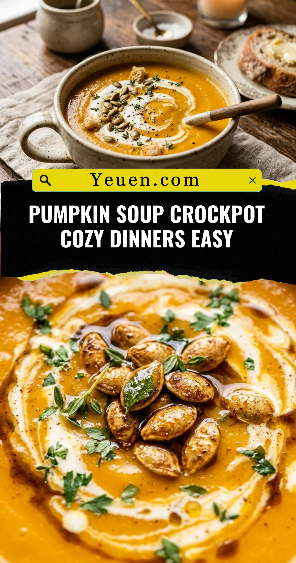 Pumpkin Soup Crockpot Cozy Dinners Easy