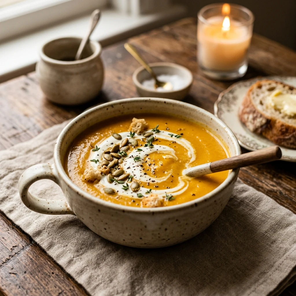 Pumpkin Soup Crockpot Cozy Dinners Easy