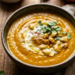 Pumpkin Soup With Coconut Milk And Curry Cozy Fall Easy