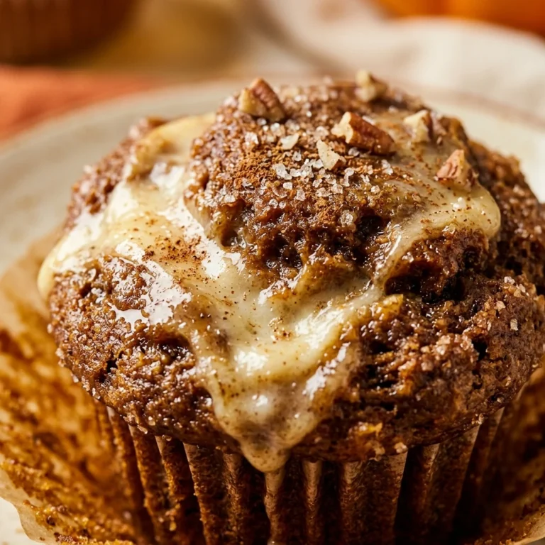 Pumpkin Spice Muffins With Cream Cheese Swirl Fall