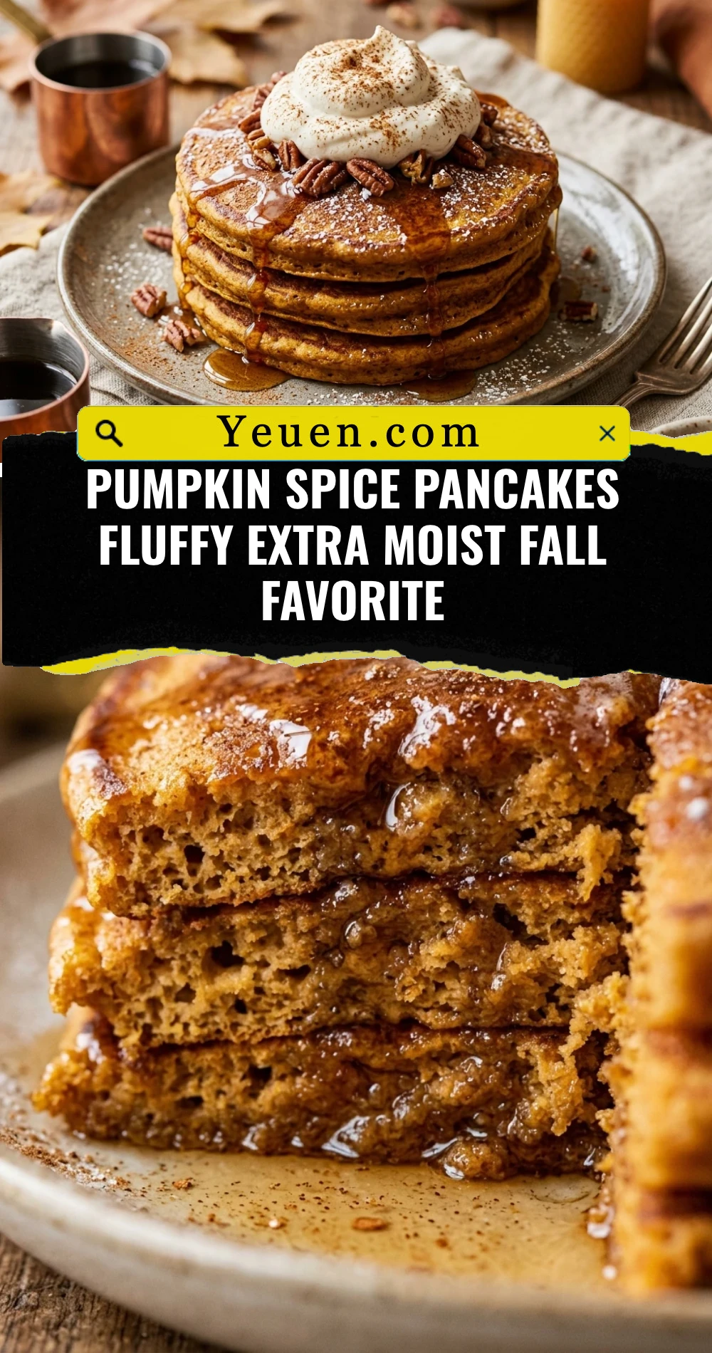 Pumpkin Spice Pancakes Fluffy Extra Moist Fall Favorite