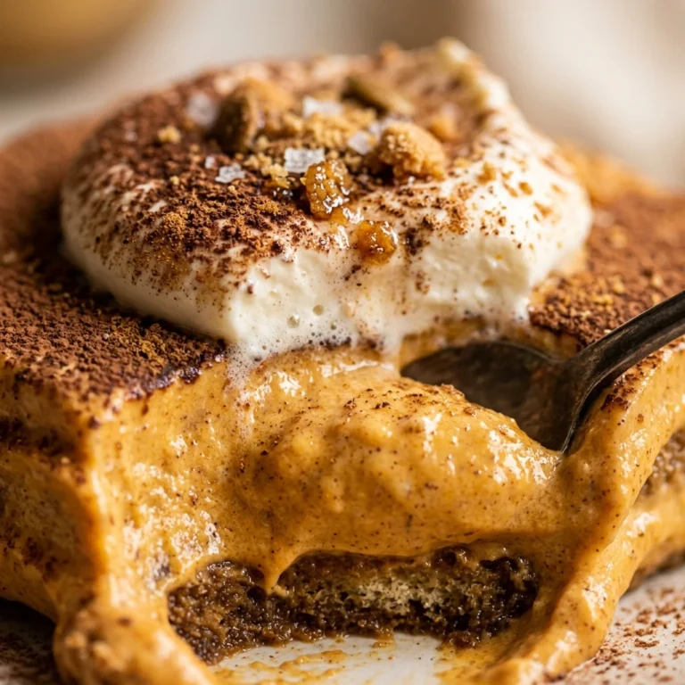 Pumpkin Tiramisu No Bake Creamy Fall Dessert