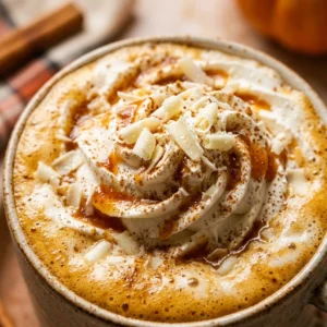 Pumpkin White Hot Chocolate Starbucks Copycat