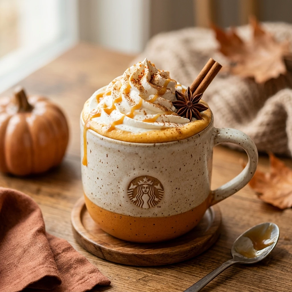 Pumpkin White Hot Chocolate Starbucks Copycat