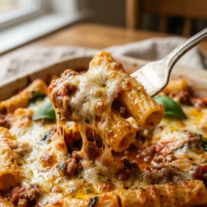 Quick & Easy Baked Ziti Cheesy Family Dinner