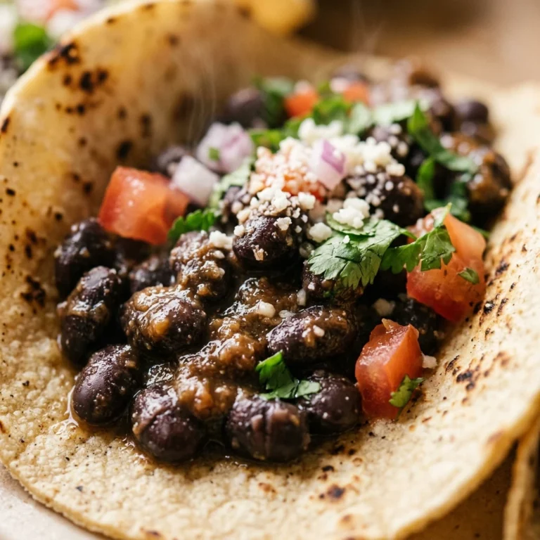 Quick & Easy Black Bean Tacos $1 Per Taco 10 Min