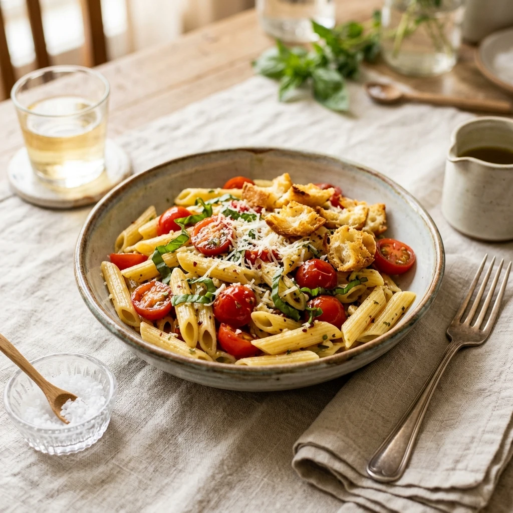 Quick & Easy Bruschetta Pasta Fresh 15 Min