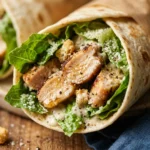 Quick & Easy Chicken Caesar Wraps 10 Min