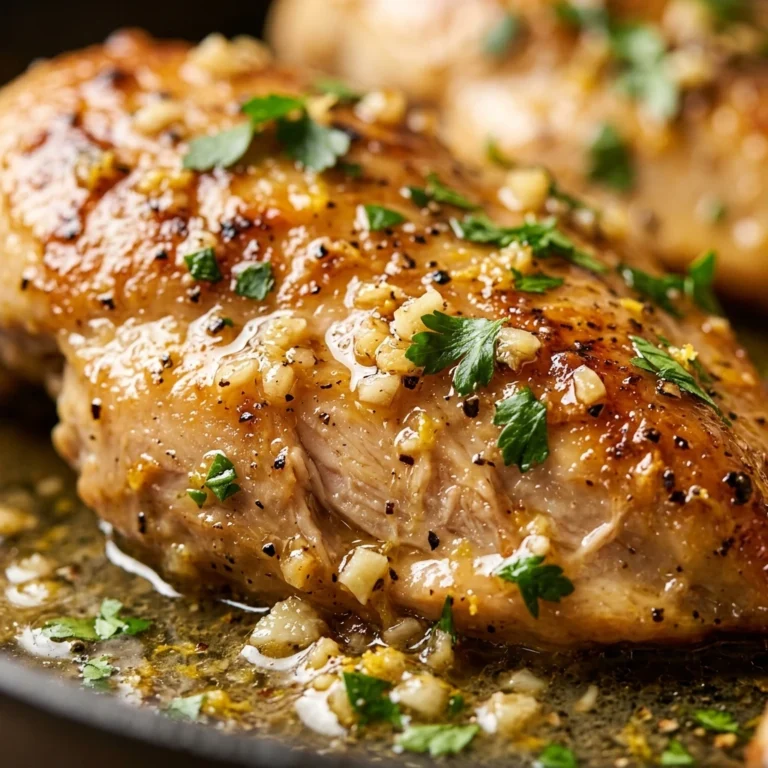 Quick & Easy Lemon Garlic Chicken 20 Min Juicy