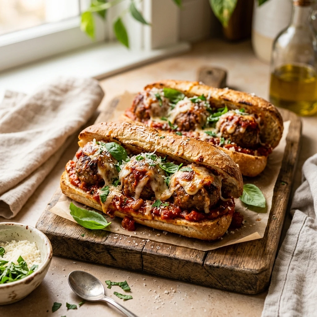 Quick & Easy Meatball Subs Under 20 Minutes