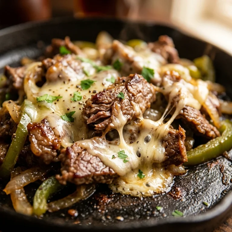 Quick & Easy Philly Cheesesteak Skillet 20 Min