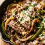 Quick & Easy Philly Cheesesteak Skillet 20 Min