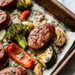 Quick & Easy Sausage And Veggies Sheet Pan 20 Min