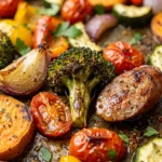 Quick & Easy Sausage And Veggies Sheet Pan 20 Min