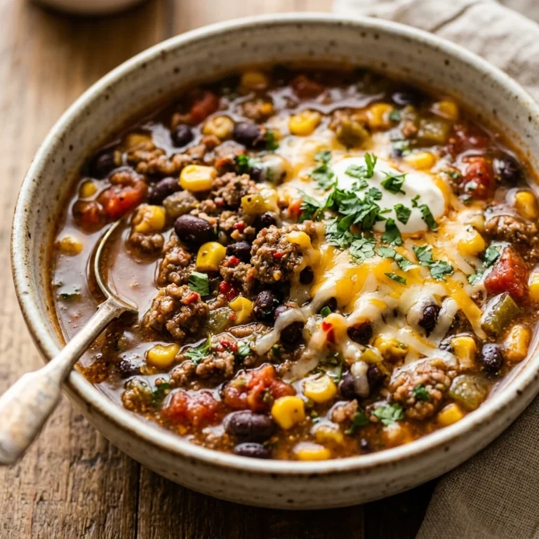Quick & Easy Taco Soup 20 Minute Family Favorite