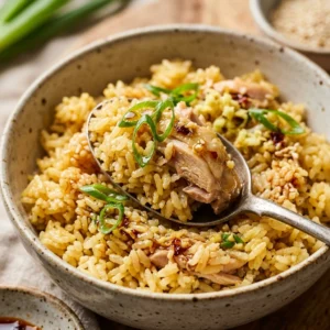 Rice Cooker Chicken Rice Hack Easy One Pot Fluffy Family