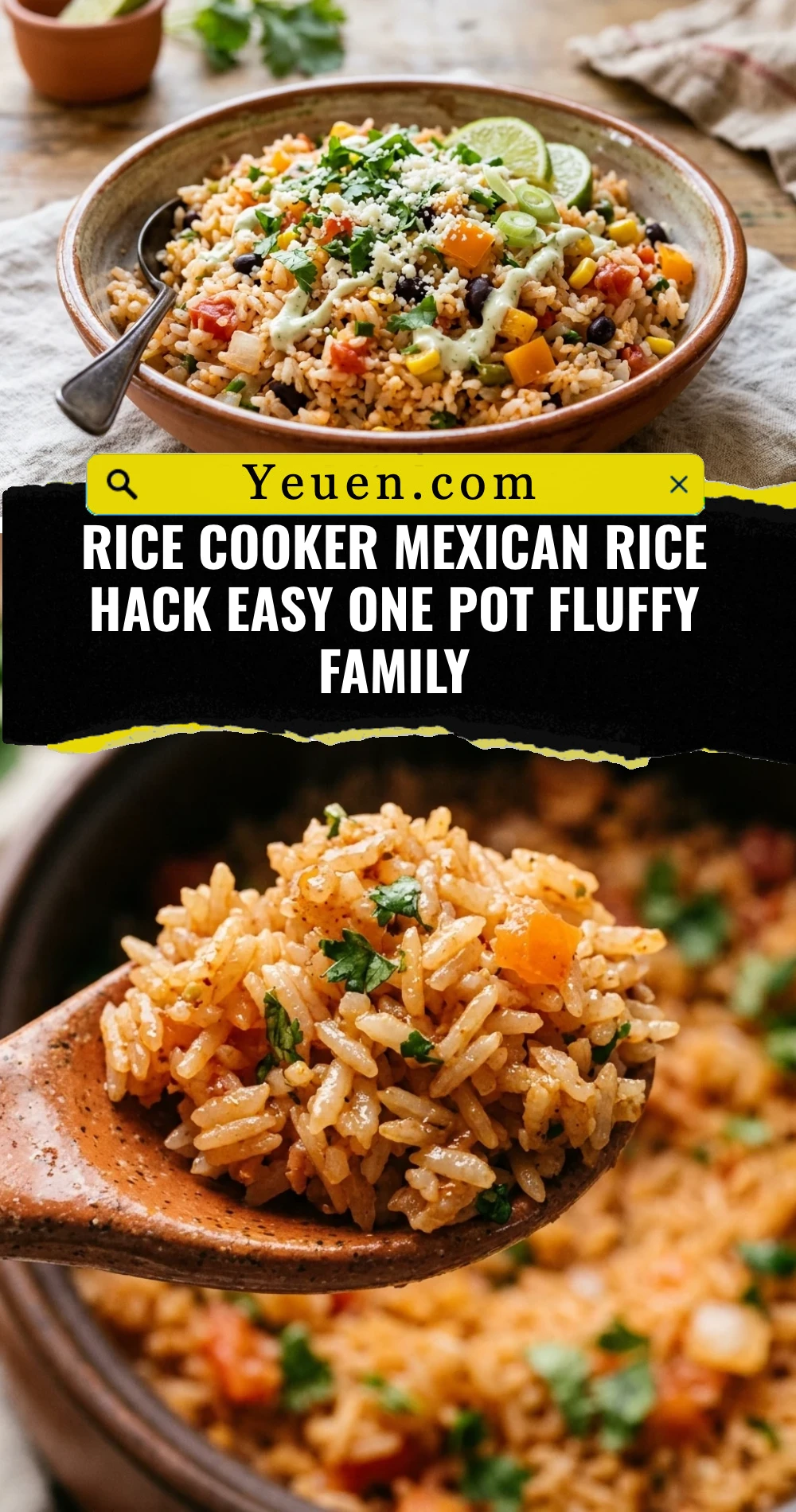 Rice Cooker Mexican Rice Hack Easy One Pot Fluffy Family
