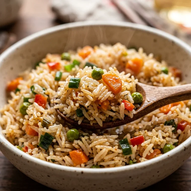 Rice Cooker Veggie Rice Hack Easy One Pot Fluffy Family Budget