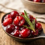 Rosemary Cranberry Sauce Savory