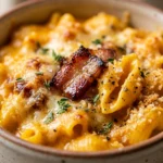Savory Pumpkin Mac And Cheese With Bacon Cozy Fall