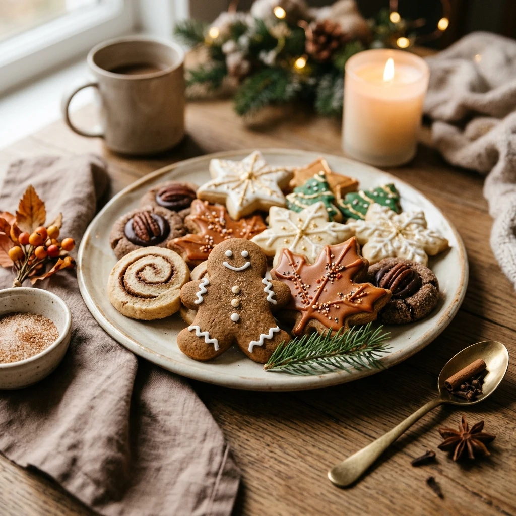 Seasonal Cookies Christmas Easy Fall Holiday