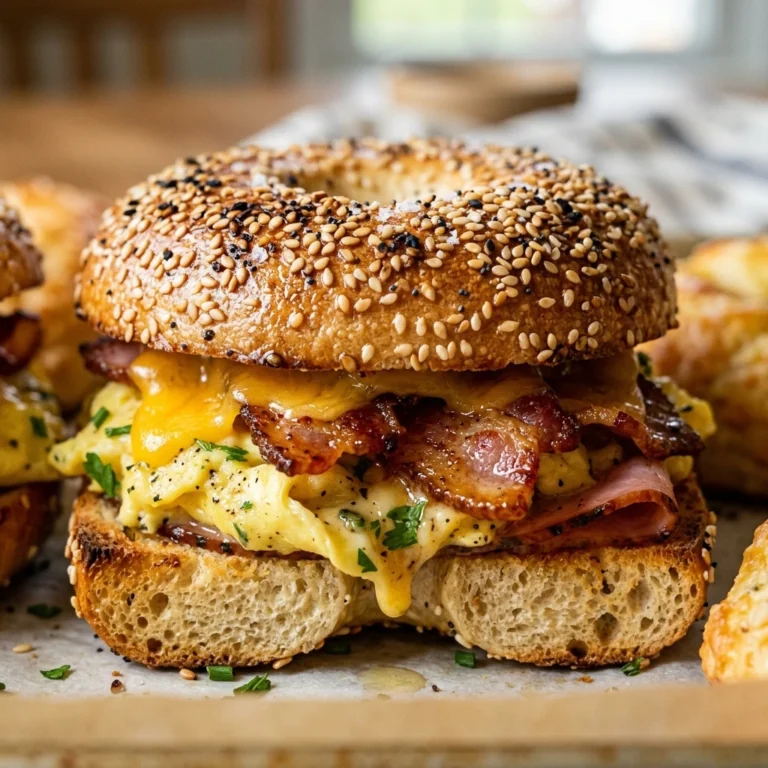 Sheet Pan Bagel Sandwiches Easy Brunch Feed A Crowd