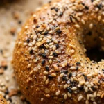Sheet Pan Bagels With Everything Seasoning Easy Brunch No Boil