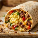 Sheet Pan Breakfast Burritos Freezer Meal Prep Feeds 8 Easy