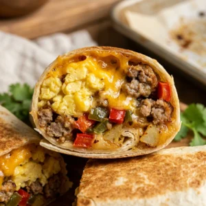 Sheet Pan Breakfast Burritos Freezer Meal Prep Feeds 8 Easy