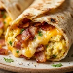 Sheet Pan Breakfast Burritos With Bacon And Cheese Freezer
