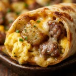 Sheet Pan Breakfast Burritos With Potato And Cheese Freezer