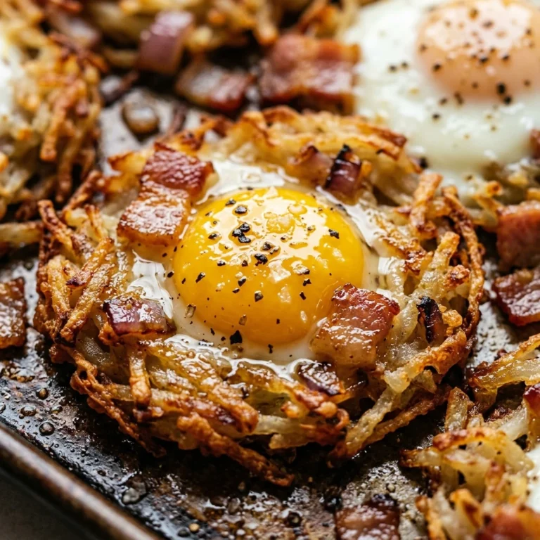 Sheet Pan Breakfast Hash Browns And Eggs Feeds 12