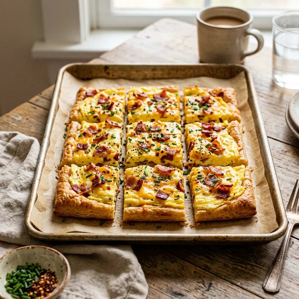 Sheet Pan Breakfast Sandwiches With Bacon And Egg Meal Prep