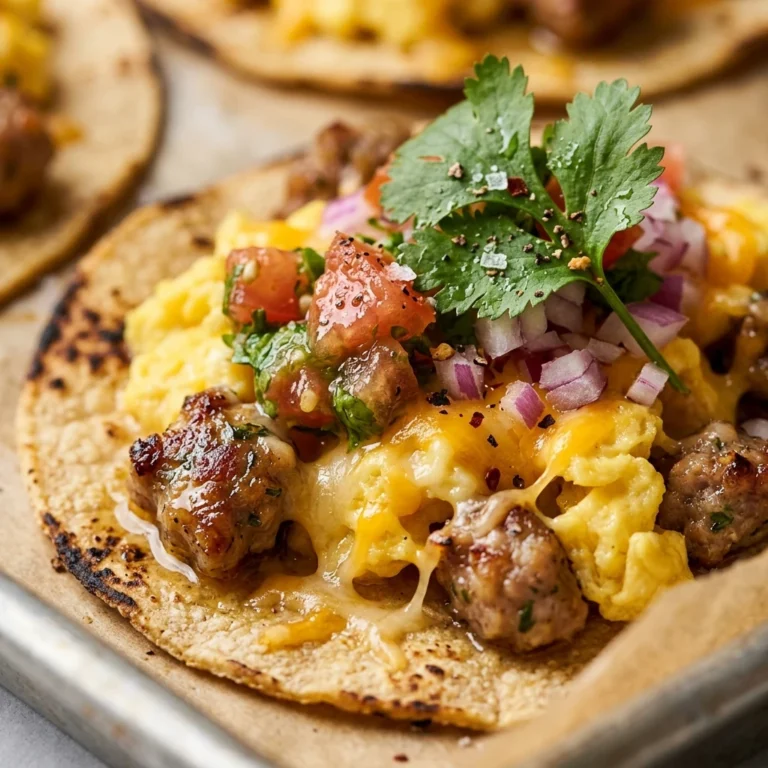Sheet Pan Breakfast Tacos Freezer Meal Prep Feeds 8