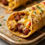 Sheet Pan Breakfast Taquitos Freezer Meal Prep