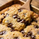 Sheet Pan Chocolate Chip Pancakes That Feed A Crowd No Flip
