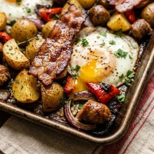 Sheet Pan Christmas Breakfast Easy Budget Feed Crowd