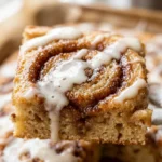 Sheet Pan Cinnamon Roll Pancakes With Cream Cheese Glaze Easy