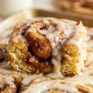 Sheet Pan Cinnamon Roll Pancakes With Cream Cheese Glaze Easy