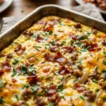 Sheet Pan Eggs Breakfast Feeds 12 No Flip
