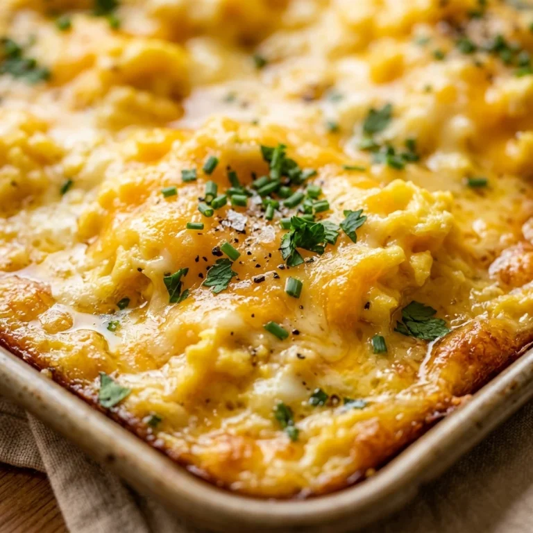 Sheet Pan Eggs With Cheese Breakfast Feeds 12