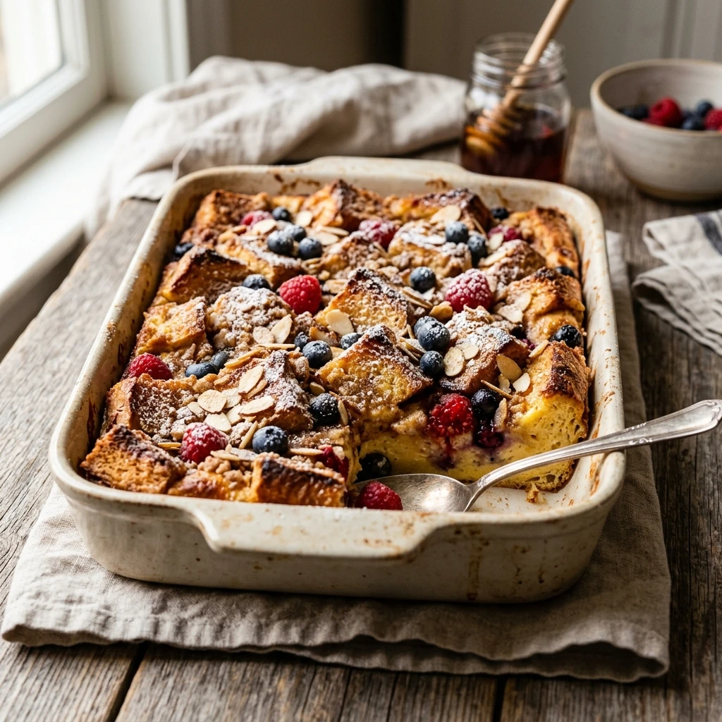Sheet Pan French Toast Bake Dump And Bake 3 Ingredient